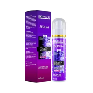 بايو بليند أتراكتيف كولاجين&بيوتين سيرم للشعر 50مل | Bio Blend Attractive Collagen&Biotin Hair Serum 50ml