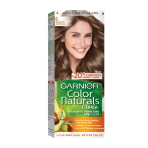 غارنييه لون ناتشورالز إتش.كريم. 6 داكن أشقر (15%) (#) | Garnier Color Naturals H.Cr. 6 Dark Blonde (15%) (#)