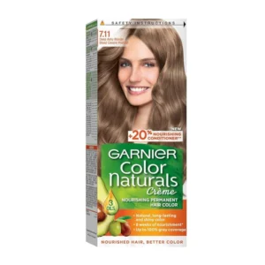 غارنييه لون ناتشورالز إتش.كريم. 7.11 ديب أش أشقر (15%) (#) | Garnier Color Naturals H.Cr. 7.11 Deep Ash Blonde (15%) (#)