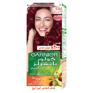 غارنييه لون ناتشورالز إتش.كريم. 6.60 فيري بيور أحمر (15%) (#) | Garnier Color Naturals H.Cr. 6.60 Fiery Pure Red (15%) (#)