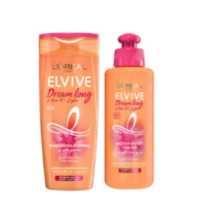 لوريال إلفيف دريم طويل (شامبو. 400مل+ بوشبول كريم. 200مل 25%) (#) | Loreal Elvive Dream Long (Sh. 400ml+ Pushpull Cr. 200ml 25%) (#)