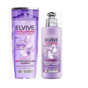 لوريال إلفيف هيالورون (شامبو. 400مل+ بوشبول كريم. 200مل 25%) # | Loreal Elvive Hyaluron (Sh. 400ml+ Pushpull Cr. 200ml 25%) #