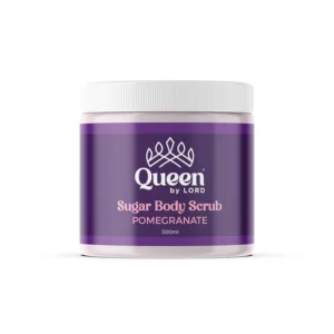 Queen By Lord Body Sugar Scrub 300ml Pomegranate Scent (Qbsp)