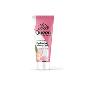 كوين باي لورد شافينج كريم 200مل روز فانيليا/عادي بشرة (كسكرف) | Queen By Lord Shaving Cream 200ml Rose Vanilla/Normal Skin (Qscrv)