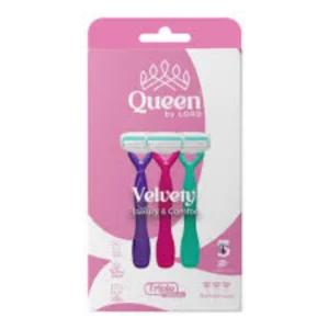 كوين باي لورد فيلفيتي عبوة 3قطع (كيو0383.بي) | Queen By Lord Velvety Pack 3pcs (Q0383.P)