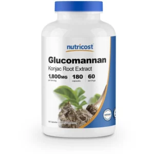 جلوكومانان 1800 مجم 180 كبسولة | Glucomannan 1800 Mg 180 Cap