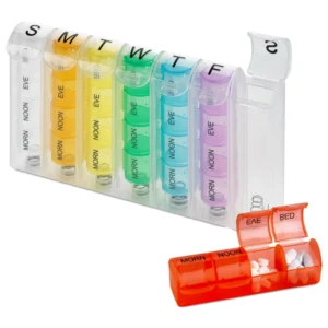 سوبيرب بلس وان أويك بيل أورجانيزير منظم جرعات اسبوعي | Superb Plus One Week Pill Organizer Regulator Doses Asbway