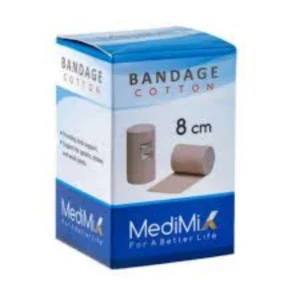 ميدي كومبريجن بانداجي 8سم رباط ضاغط | Medimix Compression Bandage 8cm Bandage Compression