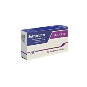 سوكابريكسام 10 مجم / 2.5 مجم / 10 مجم 30 قرص | Sokaprixam 10 Mg / 2.5 Mg / 10 Mg 30 Tab