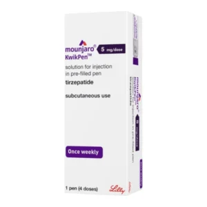 مونجارو 5 مجم / 0.6 مل إس سي 1 كويك-قلم 2.4 مل / 4 جرعات | Mounjaro 5 Mg / 0.6 Ml S.C. 1 Kwik-Pen 2.4 Ml / 4 Doses