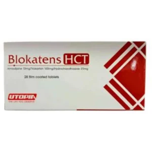 بلوكاتينس هكت 10 / 160 / 25 مجم 28 قرص | Blokatens Hct 10 / 160 / 25 Mg 28 Tab