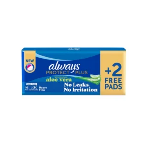 أولويز ماكسي كثيف بروتكت بلس ألويفيرا 14+2(16)قطعة إيكس.طويل (16) (#) | Always Maxi Thick Protect Plus Aloevera 14+2(16)Pc Ex.Long (16) (#)
