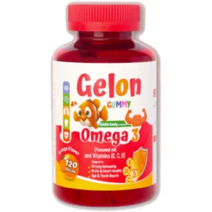 جيلون جومي أوميجا 3 + فيتامين. إي سي دي 120 حلوى مطاطية | Gelon Gummy Omega 3 + Vit. E C D 120 Gummies
