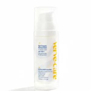 فيرف واقي شمس جل كريم 50مل معامل حماية50+ | Vervecare Sunscreen Gel Cream 50ml Spf50+