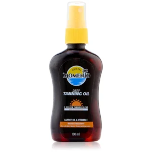 مومنتو ديب تانينج زيت 100مل معامل حماية | Momento Deep Tanning Oil 100ml Spf