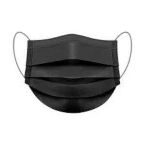 أونيكار أسود جراحي وجه ماسك ماسك طبيب للوجه / كمامة طبية مغلفة | Unicare Black Surgical Face Mask Mask Doctor Face / Mask Medical Mghlfa