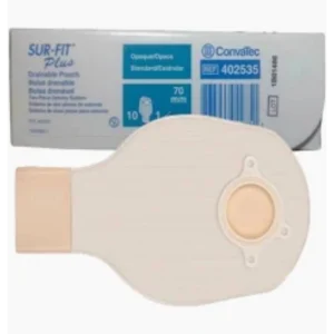 كونفاتيك ناتورا. أوبين بوك 70مم كيس فلانشة مفتوح | Convatec Natura. Open Pouch 70mm Sachet Flange Open