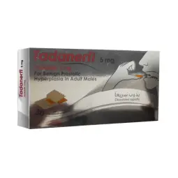 تادانيرفي 5 مجم 30 تذوب بالفم شرائح | Tadanerfi 5 Mg 30 Orodispersible Films