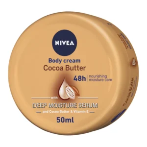 نيفيا كريم مرطب للبشرة بزبدة الكاكاو 50 مل / خصم 30% ( عرض خاص ) | Nivea Mois Cr./Lot. 50Ml Cocoa Butter (30%) (#)
