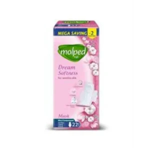 مولبد سوفت دريم سوفتنيس فوط 20+2قطع إيكس.طويل (12) | Molped Soft Dream Softness Pads 20+2pcs Ex.Long (12)