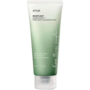 أنوا رغوة تنظيف المسام العميقة بخلاصة الهارت ليف 150 مل | Anua Heartleaf Pore Deep Cleansing Foam 150Ml