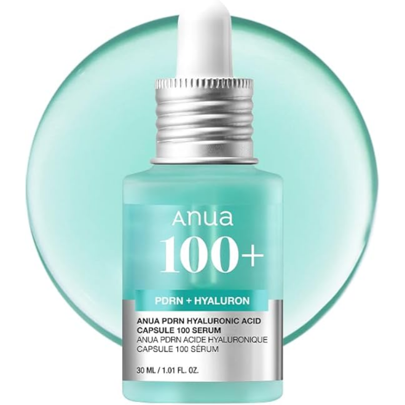 أنوا 100+ بي دي آر إن + هيالورونيك حمض كبسولة 100 سيرم 30مل | Anua 100+ Pdrn + Hyaluronic Acid Capsule 100 Serum 30ml