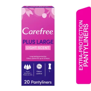 جونسون آند جونسون.كير بلس لارج أونسسينتيد 20قطع بدون عطر | J&J.Carefree Plus Large Unscented 20pcs Without Perfume
