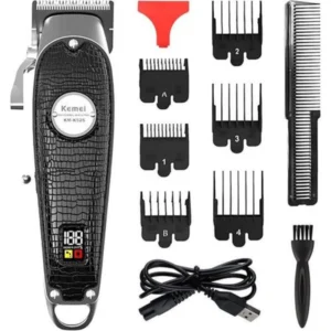 كيمي (كم-كي52إس) ريكارجيابل شافير ماكينة حلاقة وتنعيم | Kemei (Km-K52s) Rechargeable Shaver Shaver Wtnaym