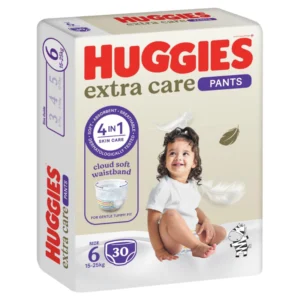 هاجيز بيبي حفاضات بانتس رقم.6 30دي | Huggies Baby Diaper Pants No.6 30d
