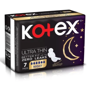 كوتيكس ألترا رفيع سانيتاري فوط 7قطعة نايت فوط صحية | Kotex Ultra Thin Sanitary Pads 7pc Night Pads Sanitary