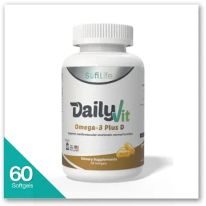 سوفي لايف دايليفيت أوميجا-3 بلس دي 60 كبسولة | Sofi Life Dailyvit Omega-3 Plus D 60 Cap