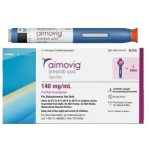 أيموفيج 140 مجم / 1 مل إس سي 1 بري-معبأ قلم | Aimovig 140 Mg / 1 Ml S.C. 1 Pre-Filled Pen