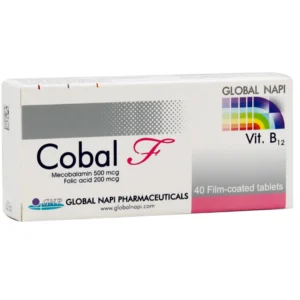 كوبال -إف- 500 / 200 ميكروجرام 40 قرص | Cobal -F- 500 / 200 Mcg 40 Tab