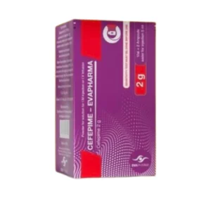Cefepime - Evapharma 2 Gm 1 Vial