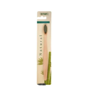 ايما أودين ناتشورال أسود فرشاة أسنان سوفت 55713 فرشاة اسنان | Eama Wooden Natural Black Toothbrush Soft 55713 Brush Teeth