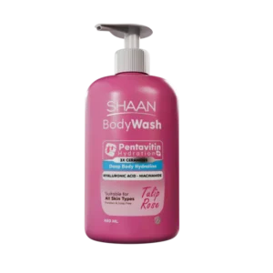 شان غسول للجسم 480مل توليب روز | Shaan Body Wash 480ml Tulip Rose