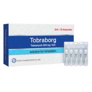 Tobraborg 300 Mg / 5 Ml Inhalation Solution 10 Amp