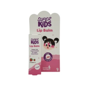سوبركيدز بلسم شفاه 10جم فراولة | Superkids Lip Balm 10gm Strawberry