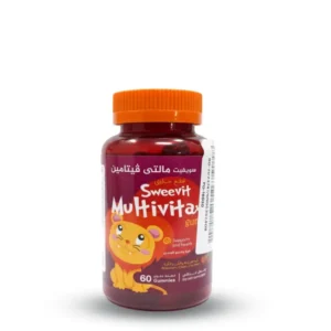 سويفيت مولتيفيتامين 60 حلوى مطاطية | Sweevit Multivitamin 60 Gummies