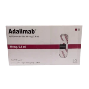 أداليماب 40 مجم / 0.8 مل 1 سرنجة | Adalimab 40 Mg / 0.8 Ml 1 Syringe