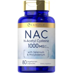 ناك (إن-أسيتيل سيستين) 1000 مجم 80 كبسولة | Nac (N-Acetyl Cysteine) 1000 Mg 80 Cap