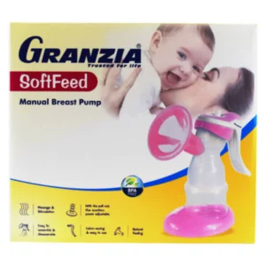 جرانزيا برياست بومب مانوال سوفت فيد شفاط ثدي | Granzia Breast Pump Manual Soft Feed Aspirator Breast