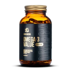 أوميجا - 3 فالو 1000 مجم 120 كبسولة - جراسبيرج | Omega - 3 Value 1000 Mg 120 Cap - Grassberg