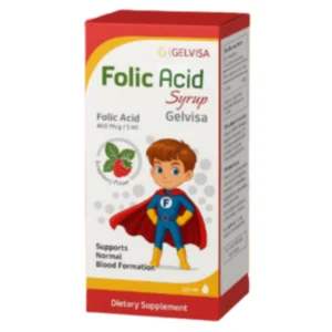 فوليك حمض جيلفيسا شراب 120 مل | Folic Acid Gelvisa Syrup 120 Ml