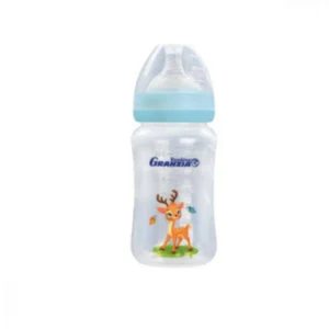 جرانزيا بامبينو بيبي رضاعة زجاجة 240مل ضد-كوليك ببرونة اطفال | Granzia Bambino Baby Feeding Bottle 240ml Anti-Colic Feeding Bottle Kids