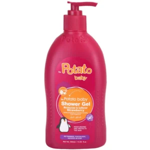 بي بوتاتو بيبي جل استحمام 400مل فراولة | Be Potato Baby Shower Gel 400ml Strawberry