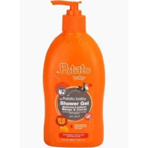 بي بوتاتو بيبي جل استحمام 400مل مانجو&كاروت | Be Potato Baby Shower Gel 400ml Mango&Carrot