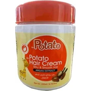 بي بوتاتو كريم للشعر 200مل أرجان خلاصة برتقالى | Be Potato Hair Cream 200ml Argan Extract Brtqala