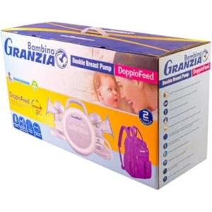 جرانزيا برياست بومب كهربائي دوبيو فيد شفاط ثدي | Granzia Breast Pump Electric Doppio Feed Aspirator Breast