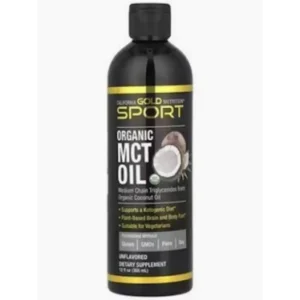 اورجانيك مكت زيت 355 مل / 12 أونصة سائلة أونفلافوريد | Organic Mct Oil 355 Ml / 12 Fl Oz Unflavored